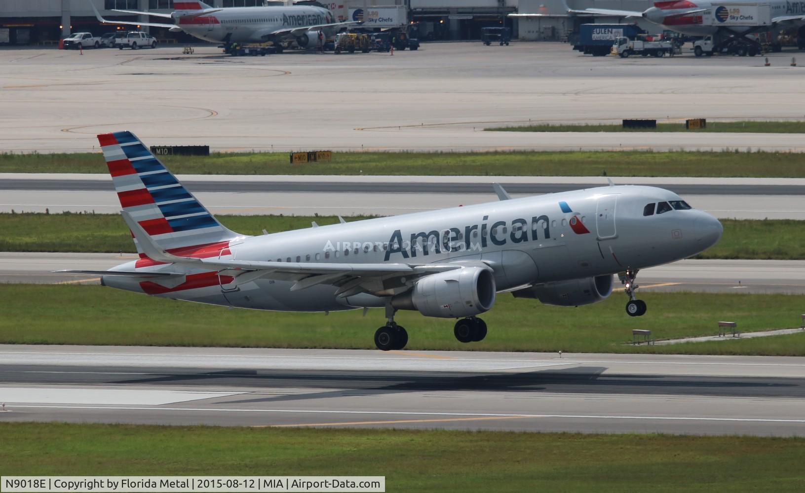 N9018E, 2014 Airbus A319-112 C/N 6150, American