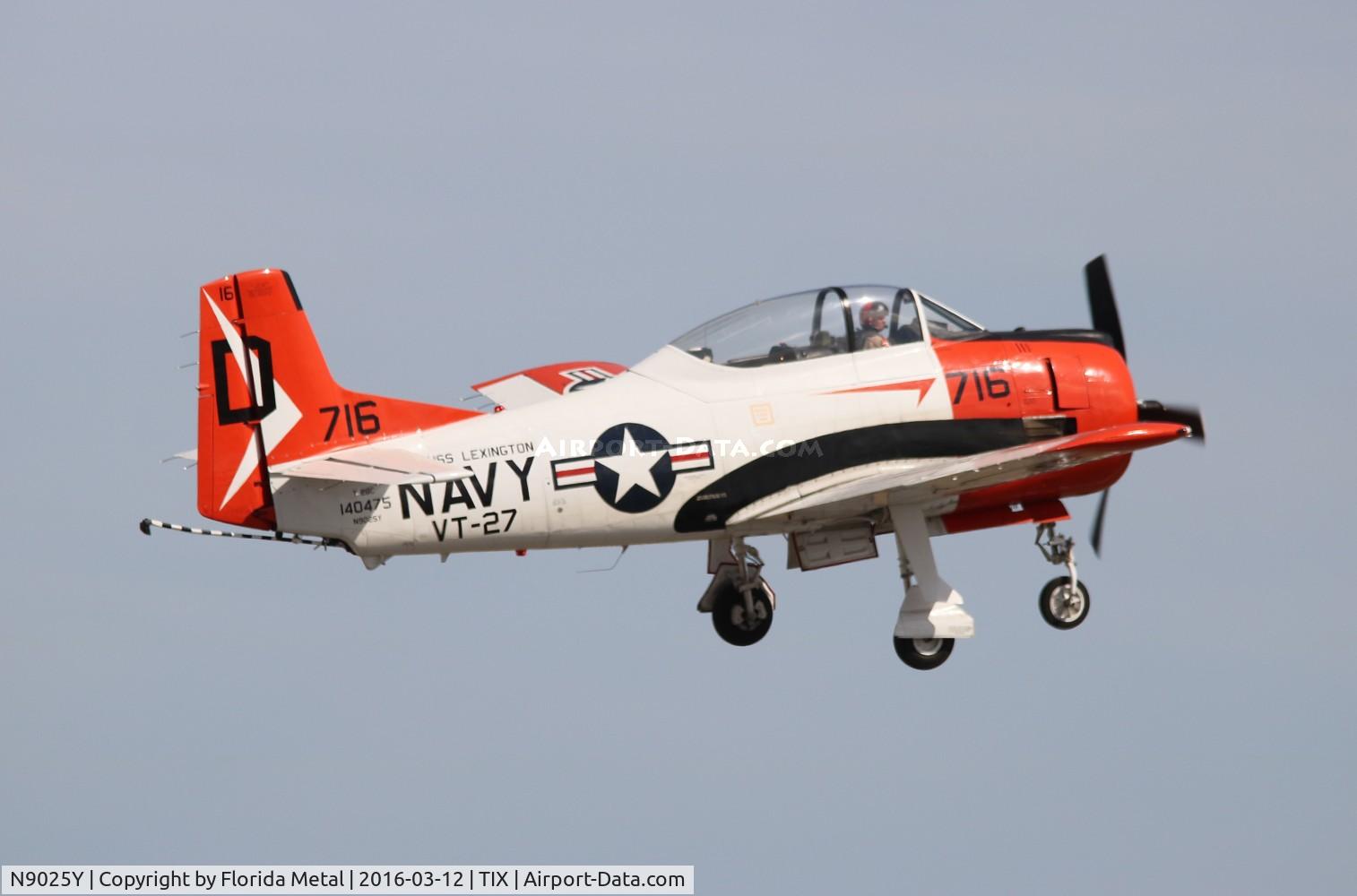 N9025Y, 1956 North American T-28C Trojan C/N 226-152, T-28C