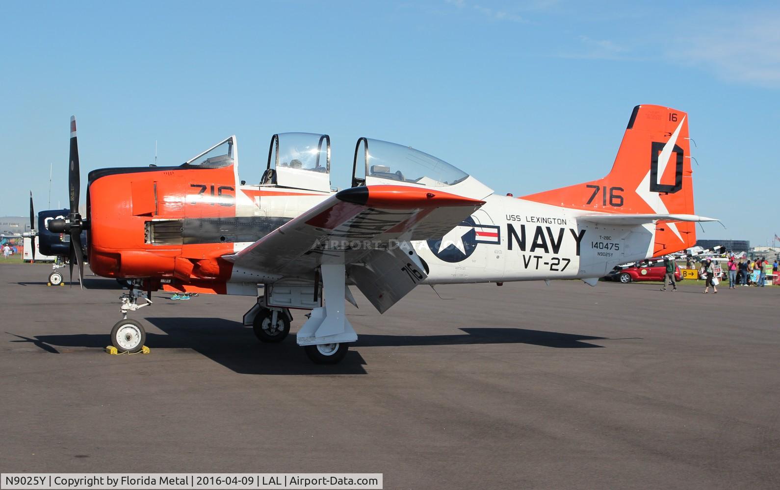 N9025Y, 1956 North American T-28C Trojan C/N 226-152, T-28C