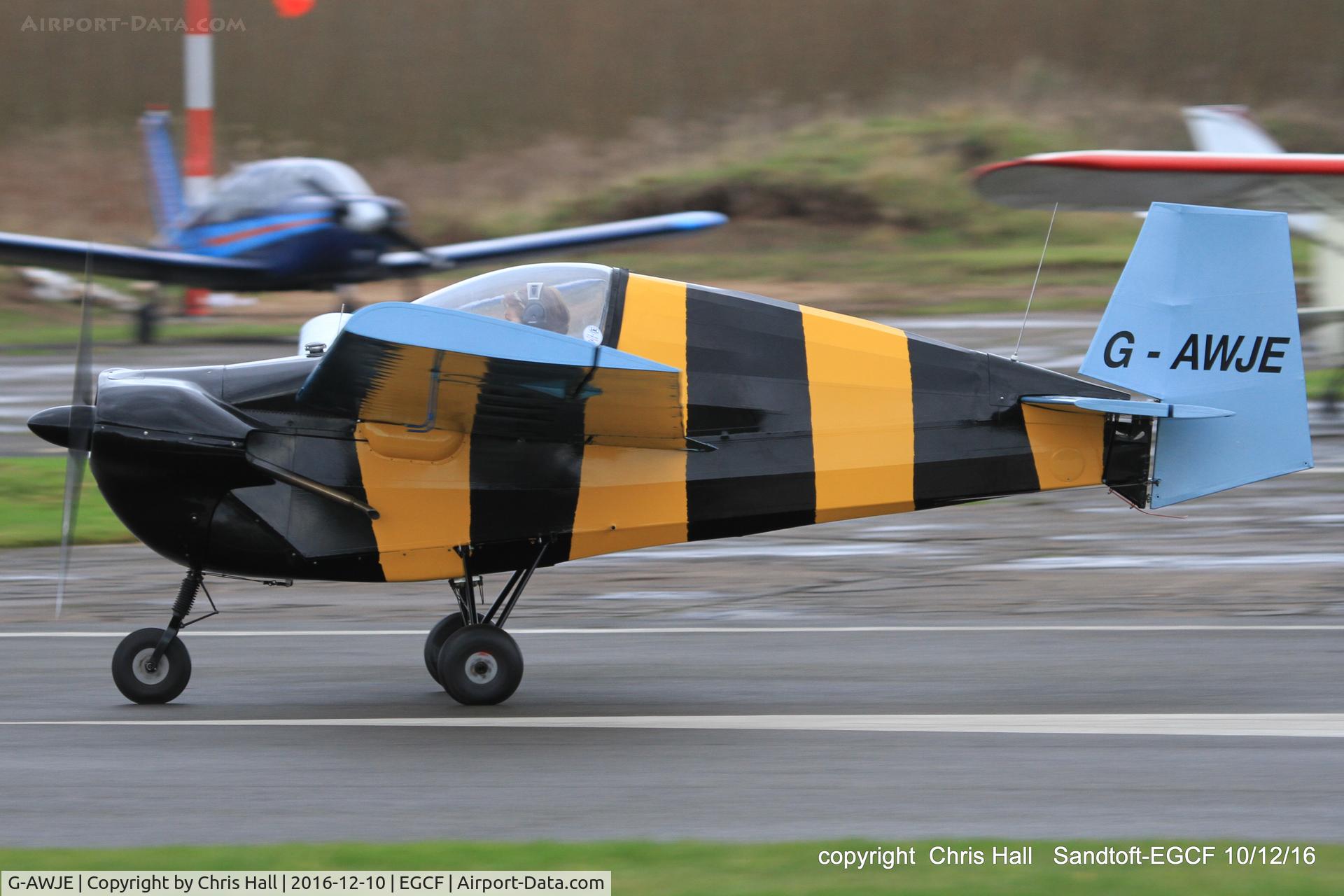 G-AWJE, 1968 Tipsy T-66 Nipper Mk 3 C/N S121, at Sandtoft