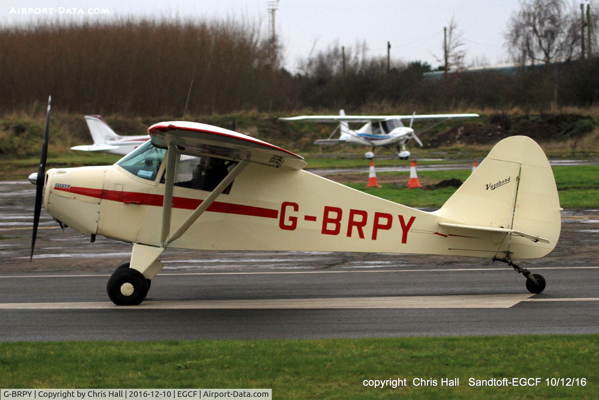G-BRPY, 1948 Piper PA-15 Vagabond Vagabond C/N 15-141, at Sandtoft