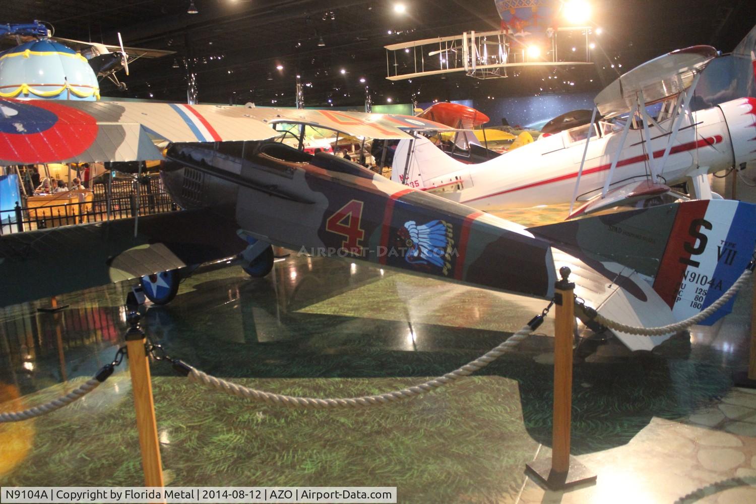 N9104A, 1978 SPAD S-VII Replica C/N C-7, Spad S-VII