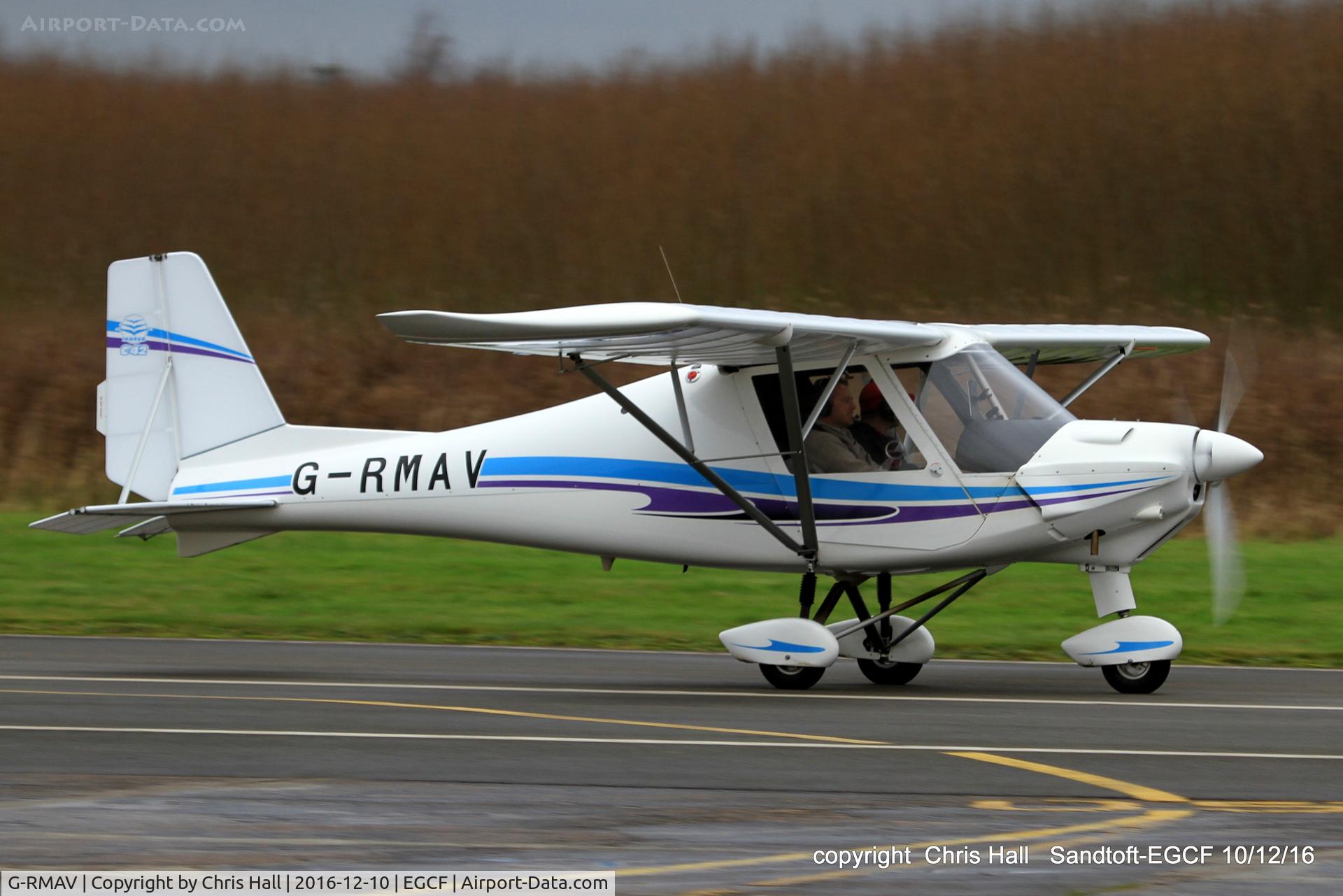 G-RMAV, 2015 Comco Ikarus C42 C/N 1502-7358, at Sandtoft