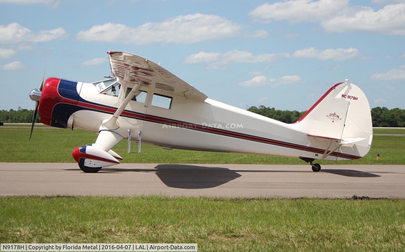 N9178H, 1943 Stinson V77 Reliant C/N 77-186, Stinson V77