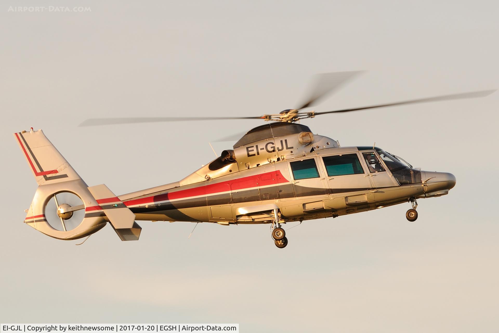 EI-GJL, 2007 Eurocopter AS-365N-3 Dauphin 2 C/N 6785, Return Visitor.