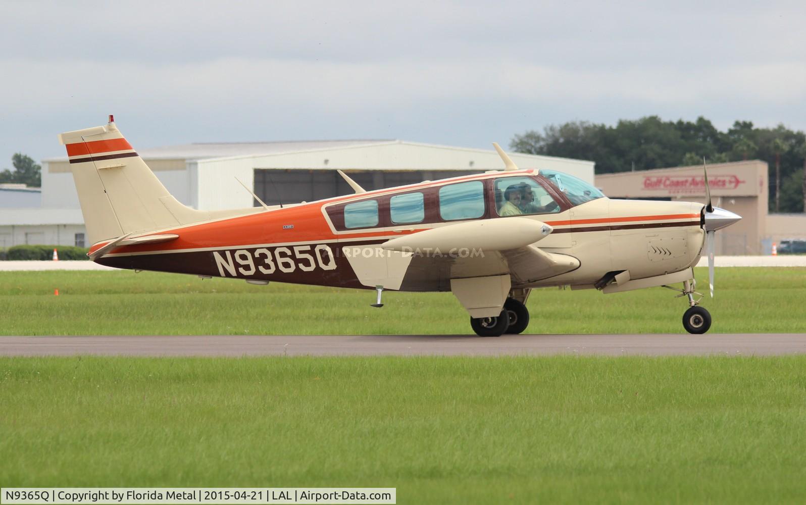 N9365Q, 1971 Beech A36 Bonanza 36 C/N E-303, Beech A36