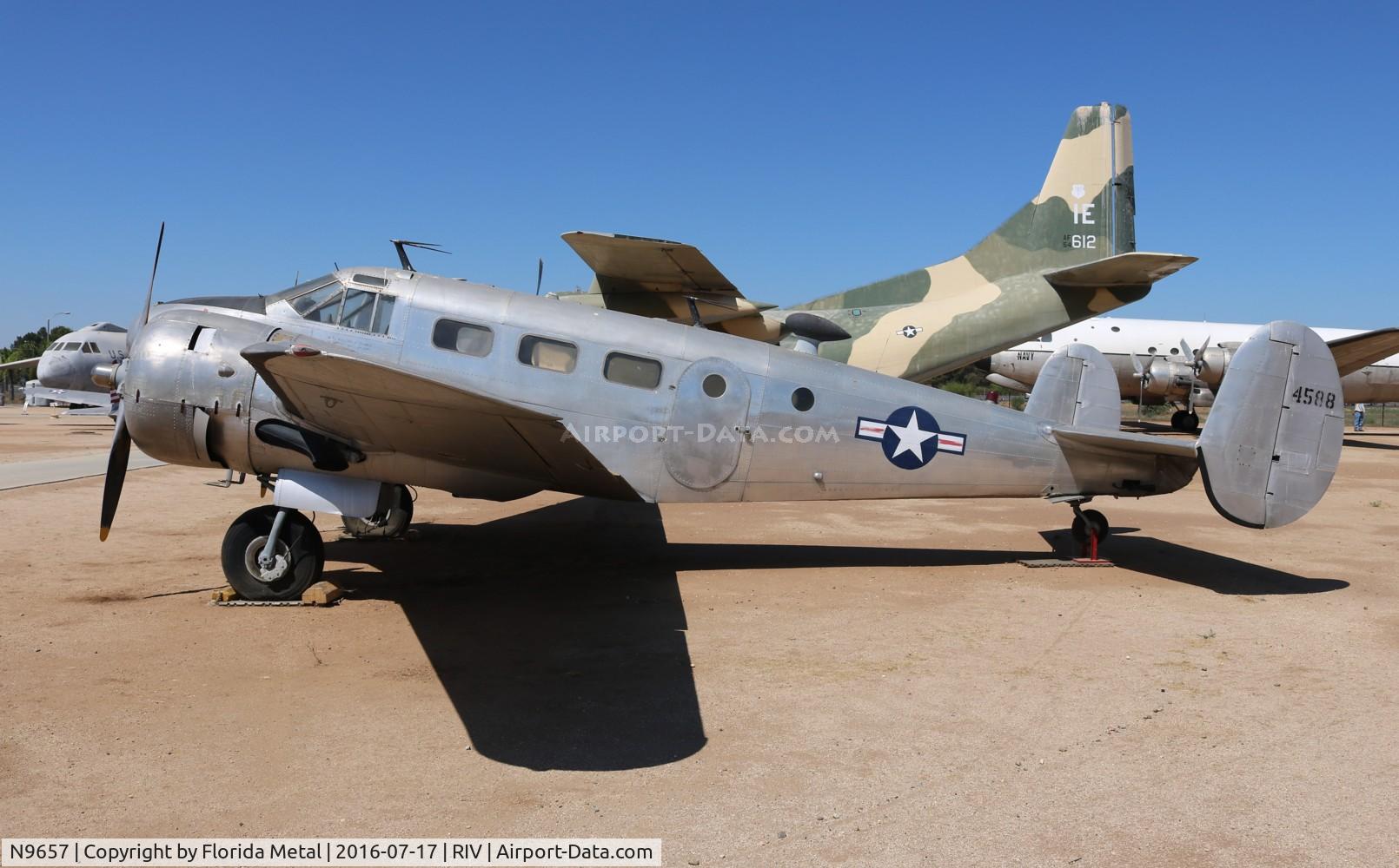 N9657, 1951 Beech UC-45J Expeditor C/N 44588, UC-45J