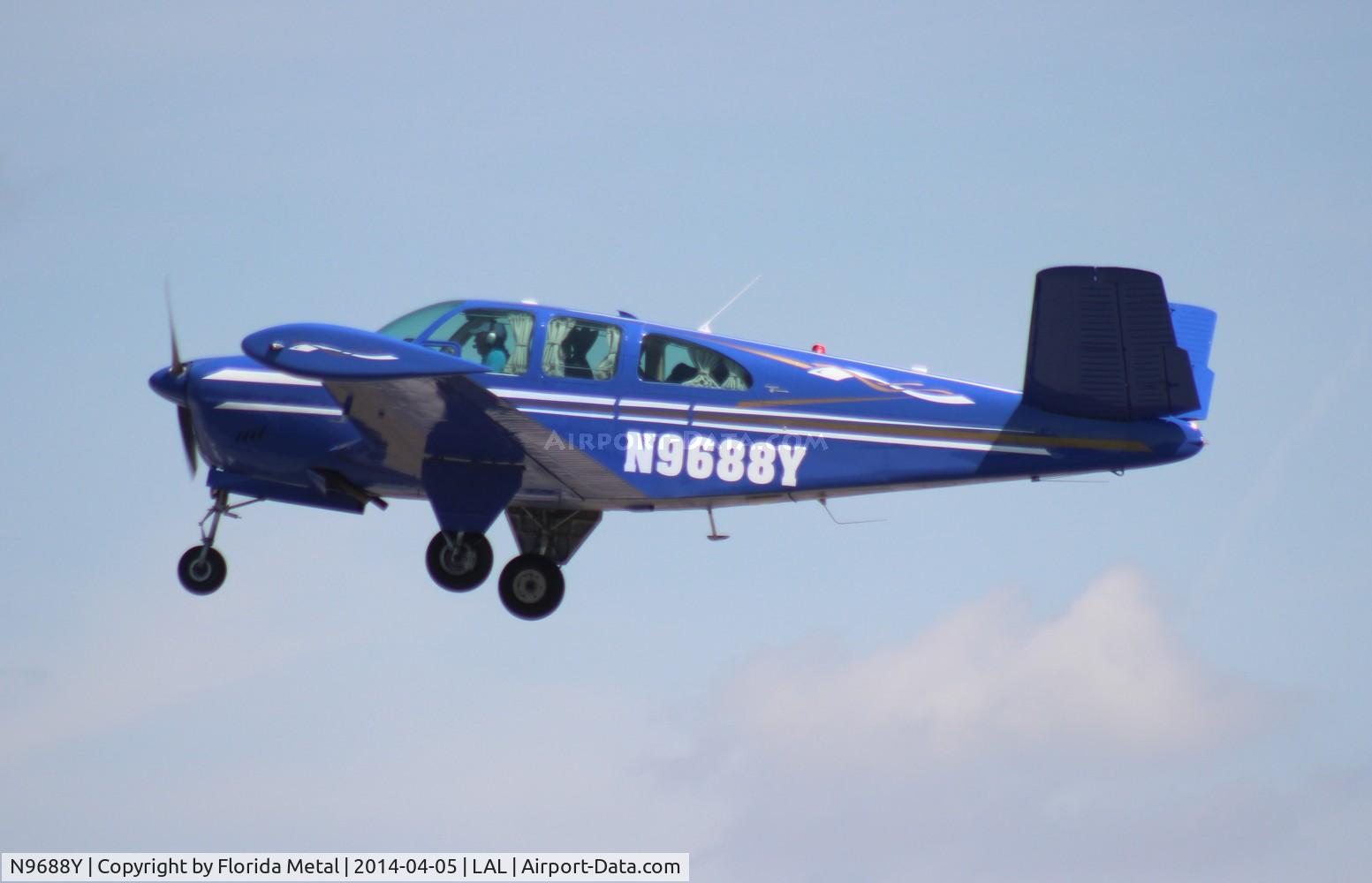 N9688Y, 1963 Beech P35 Bonanza C/N D-7108, P35 Bonanza