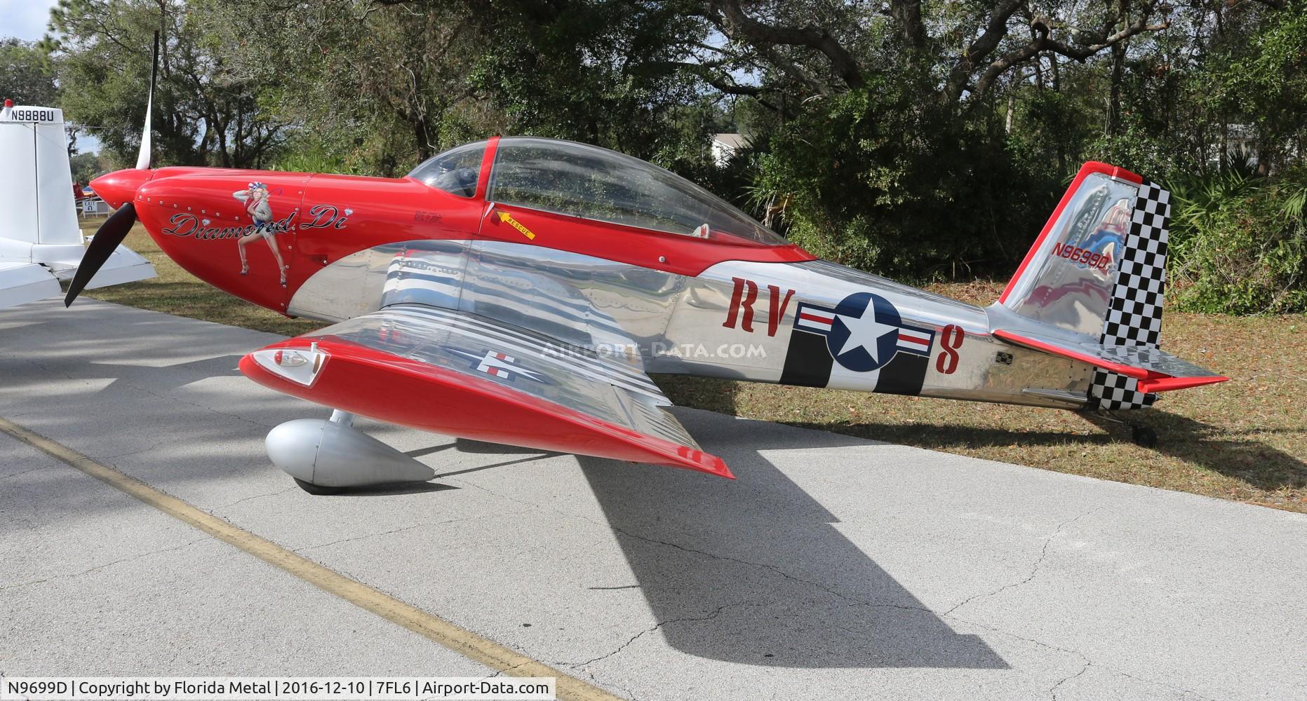 N9699D, 2003 Vans RV-8 C/N 80805, Vans RV-8
