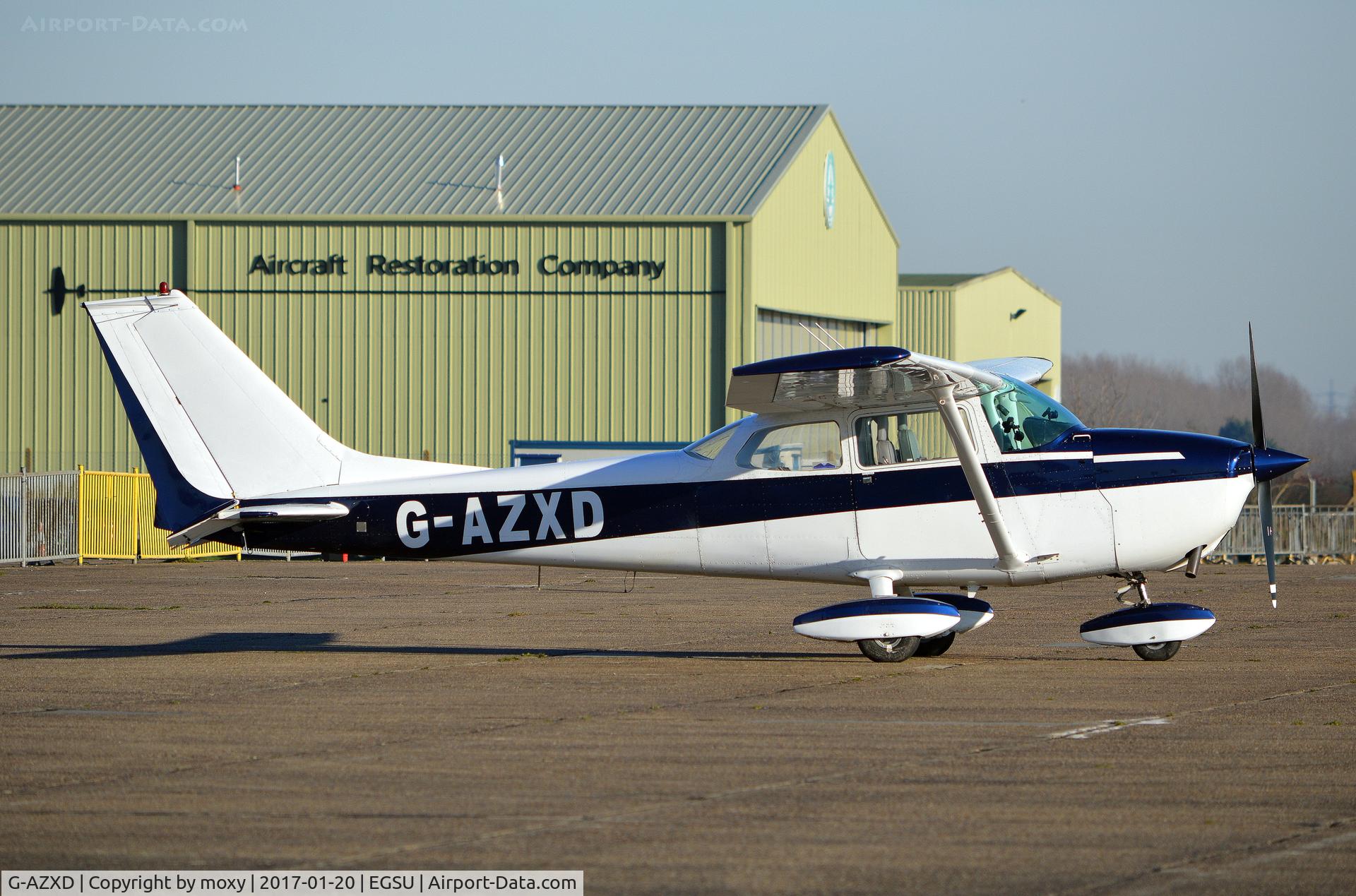 G-AZXD, 1972 Reims Cessna F172L C/N 0878, Reims F172L at Duxford.