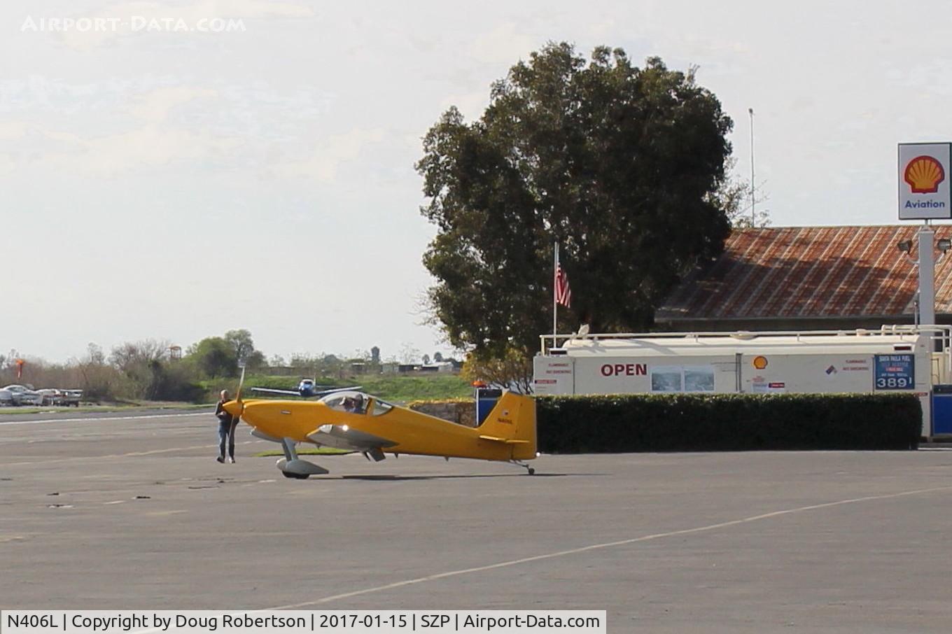 N406L, 2008 Vans RV-6 C/N 936, Provo PROVO 6, Lycoming O-320 160 Hp, taxi