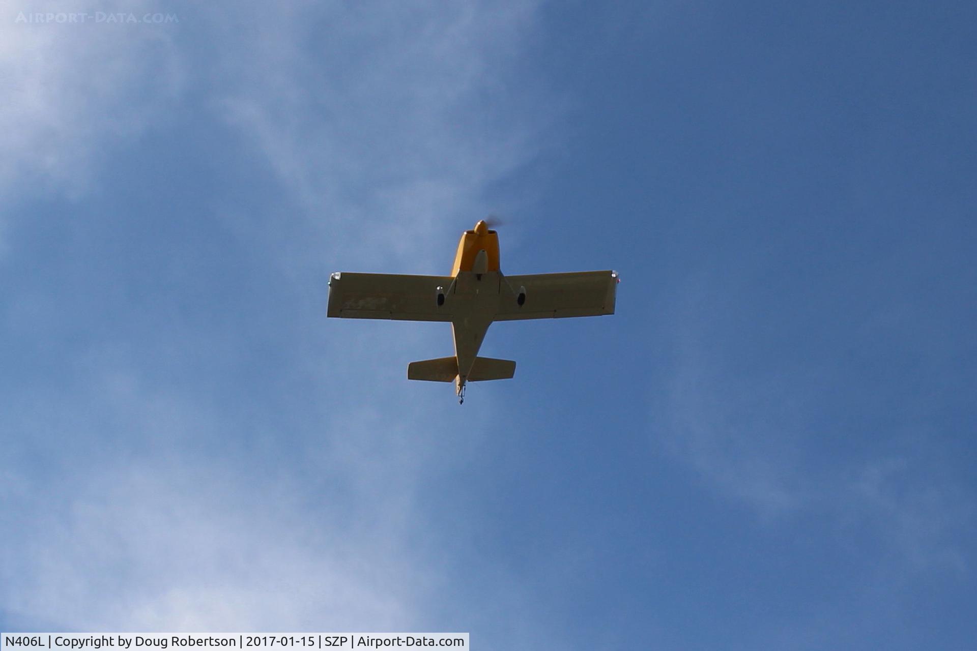 N406L, 2008 Vans RV-6 C/N 936, Provo PROVO 6, Lycoming O-320 160 Hp, another takeoff climb Rwy 04