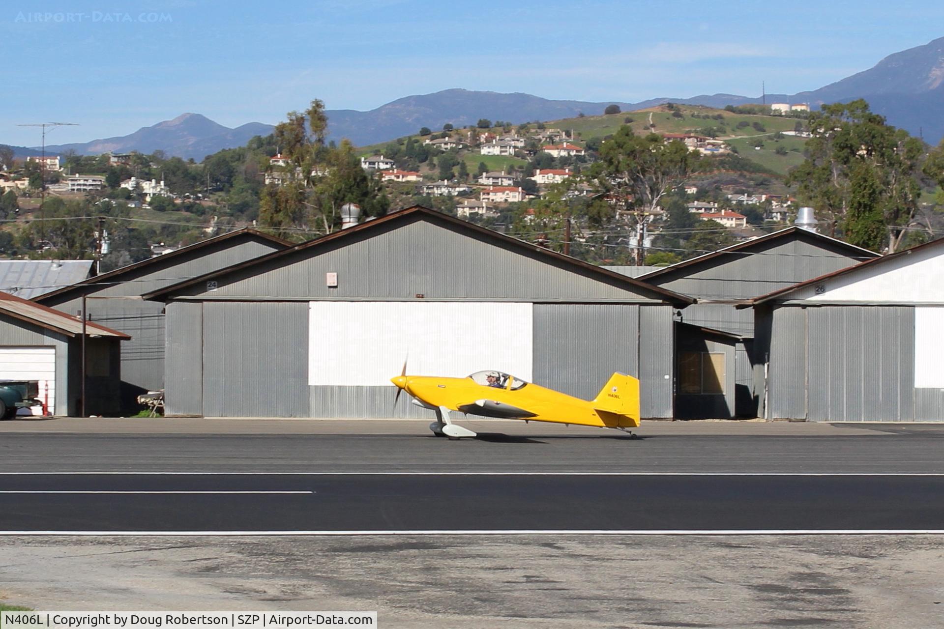 N406L, 2008 Vans RV-6 C/N 936, Provo PROVO 6, Lycoming O-320 160 Hp, taxi to Rwy 04
