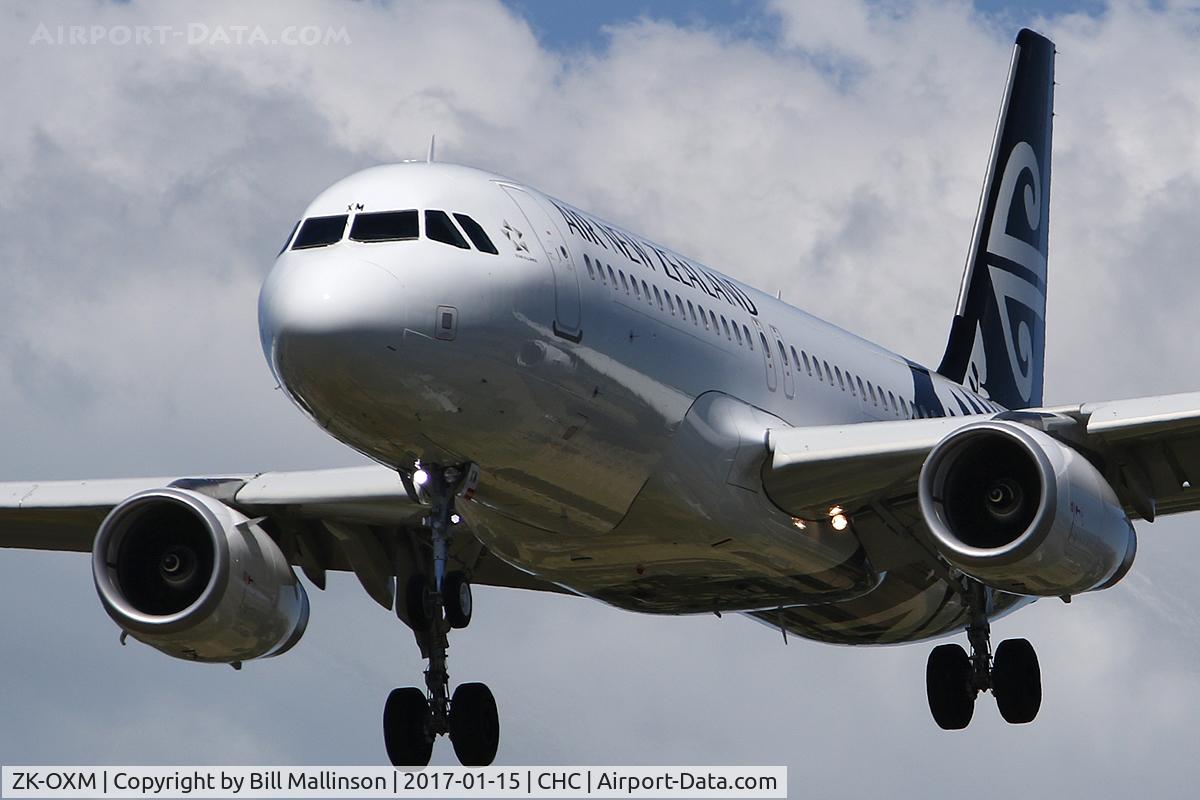 ZK-OXM, 2016 Airbus A320-232 C/N 7362, NZ521 from AKL
