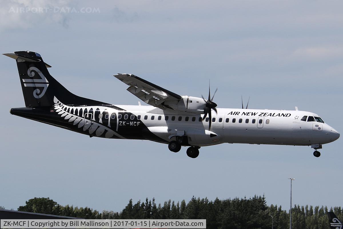 ZK-MCF, 1999 ATR 72-212A C/N 600, NZ5062 from IVC