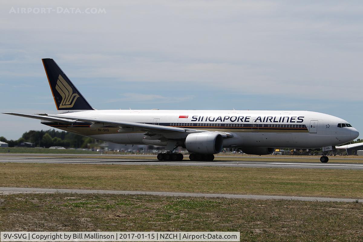 9V-SVG, 2002 Boeing 777-212/ER C/N 30872, SQ298 to SIN