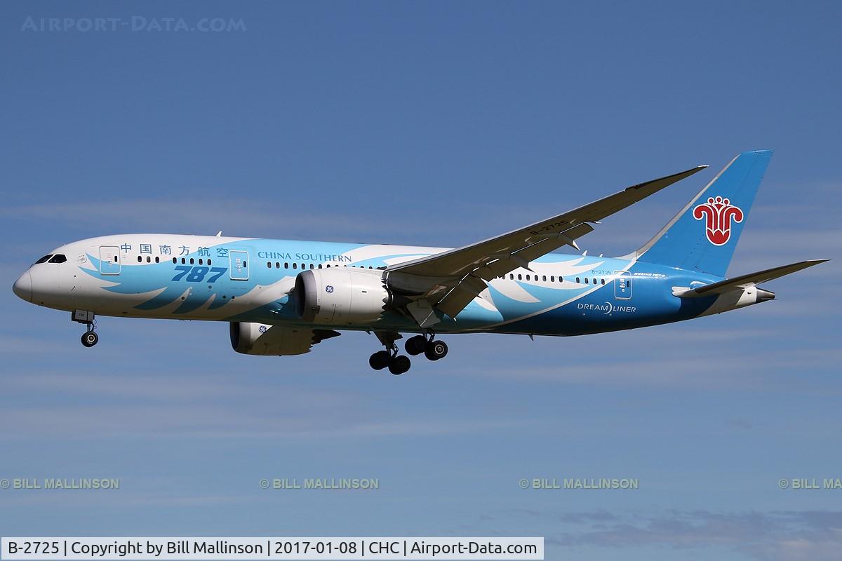 B-2725, 2012 Boeing 787-8 Dreamliner Dreamliner C/N 34923, CZ617 from CAN