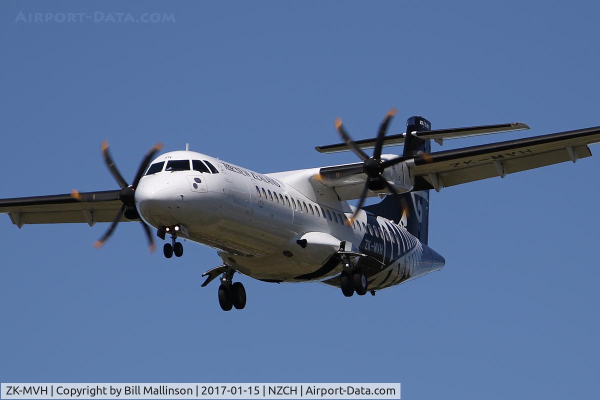 ZK-MVH, 2015 ATR 72-212A C/N 1304, NZ5787 from ROT