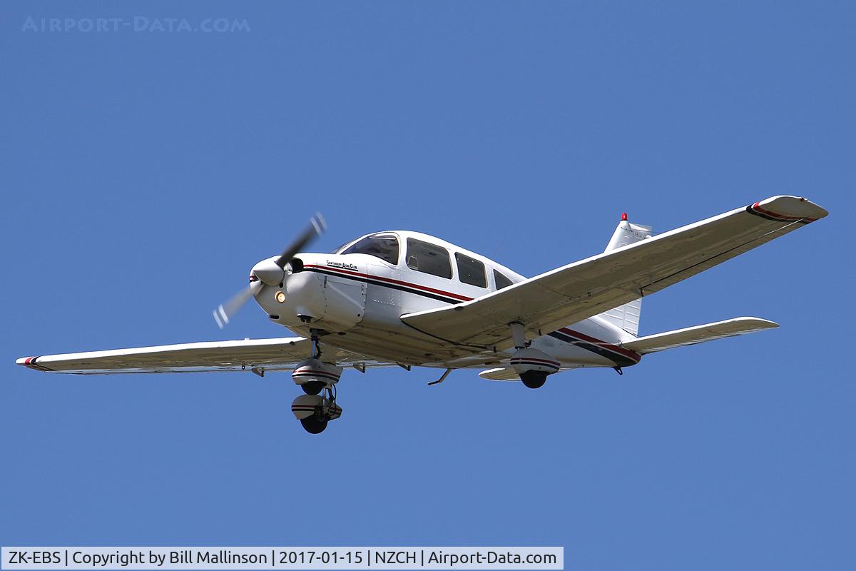 ZK-EBS, Piper PA-28-151 Cherokee C/N 28-7715056, INTO A WINDY R/W 29