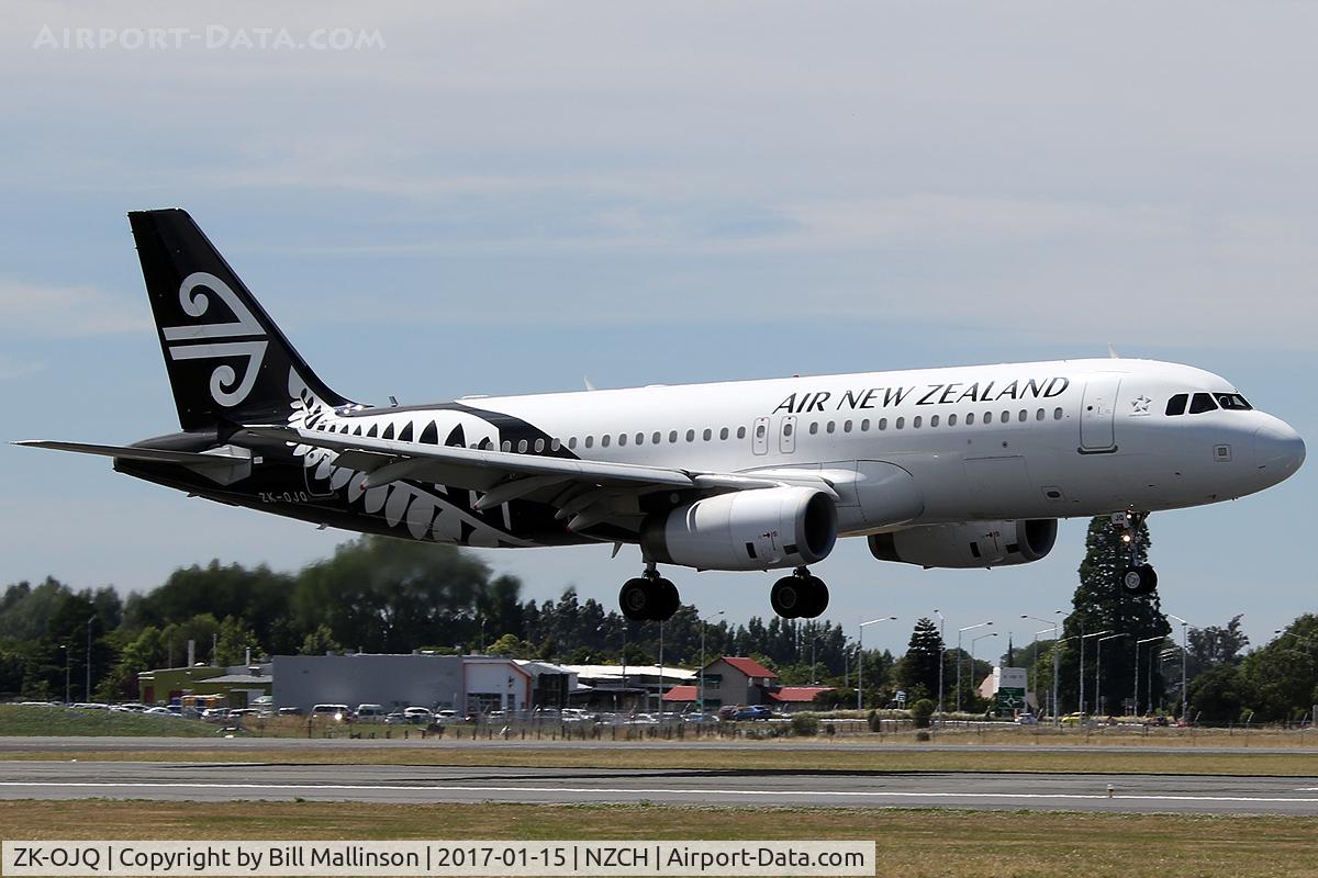 ZK-OJQ, 2011 Airbus A320-232 C/N 4584, NZ636 from ZQN