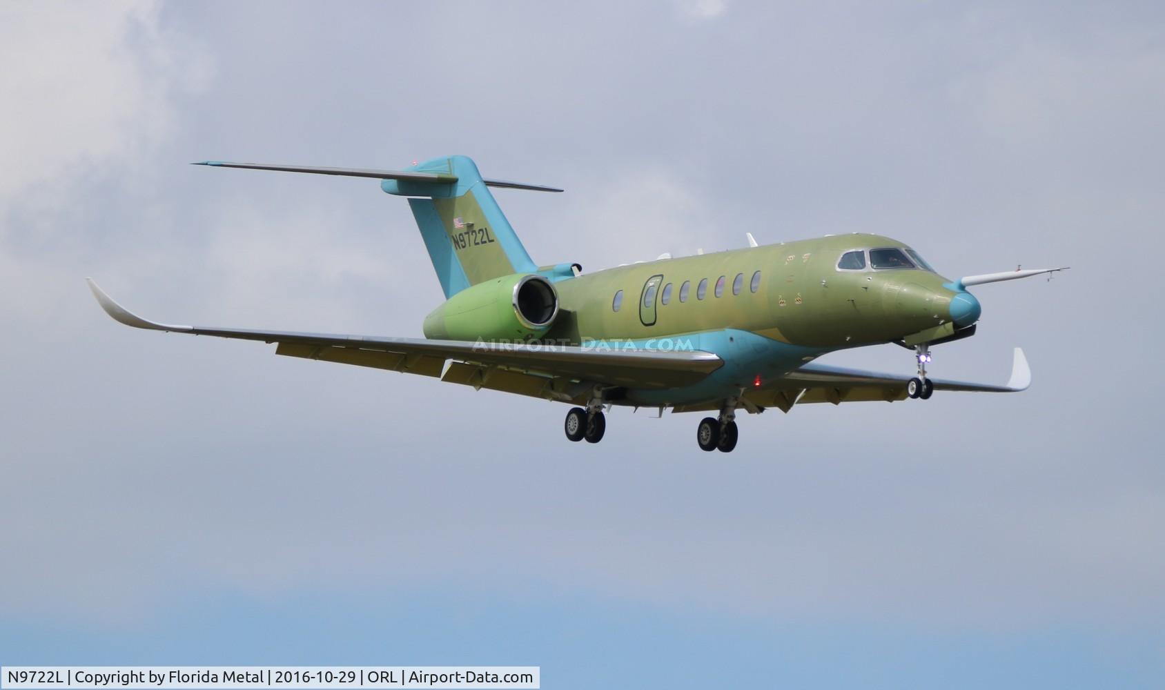 N9722L, 2016 Cessna 700 Citation Longitude C/N E700-741001, Citation Longitude