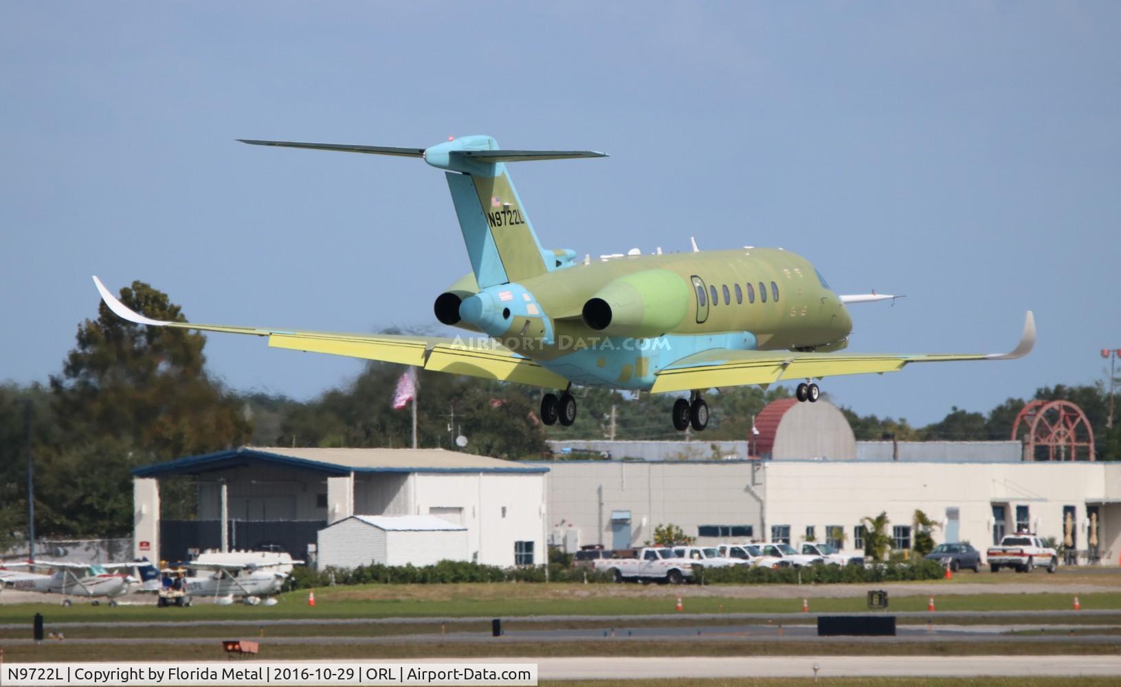 N9722L, 2016 Cessna 700 Citation Longitude C/N E700-741001, Longitude