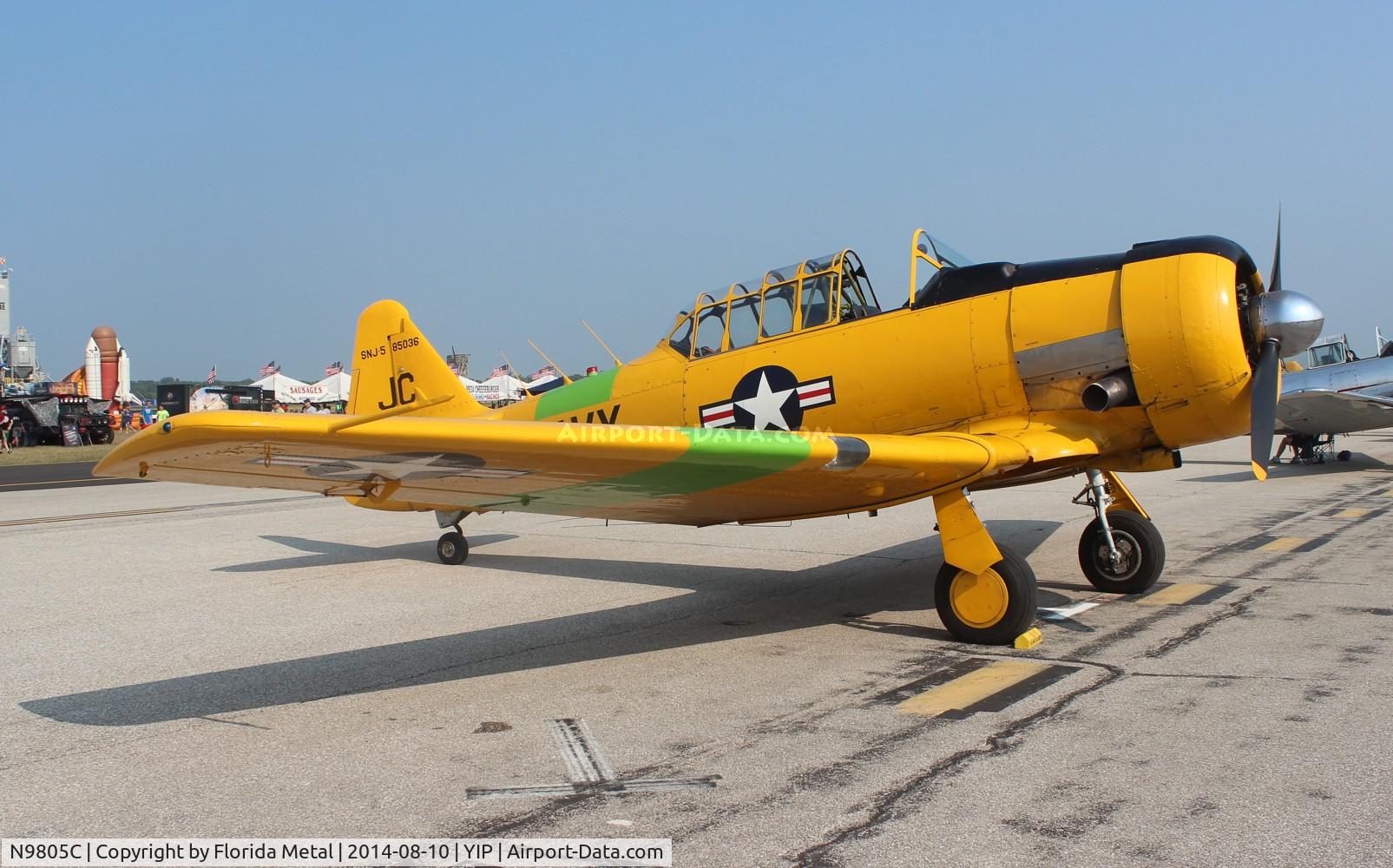 N9805C, 1945 North American SNJ-5B Texan C/N 85036, SNJ-5B