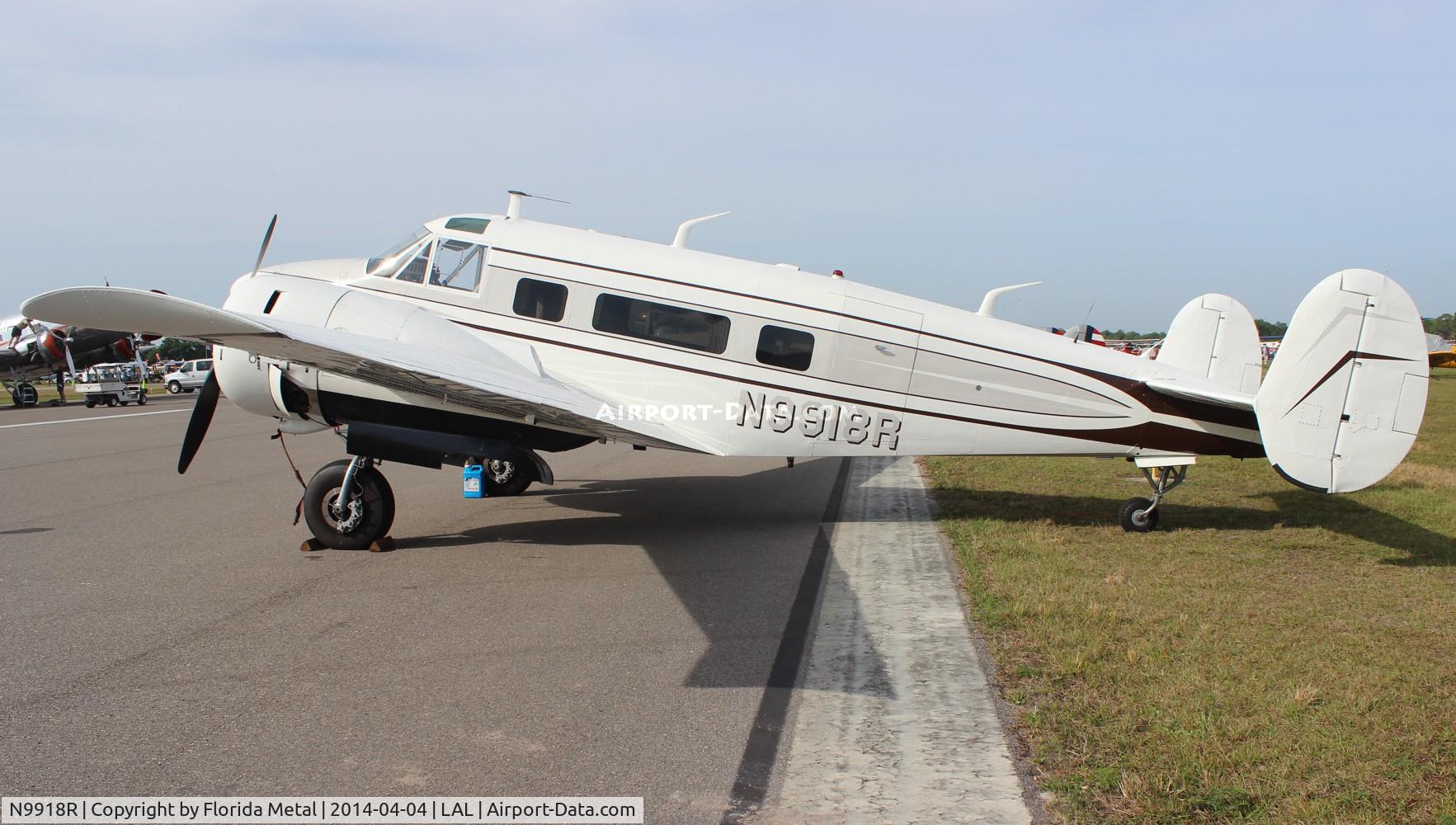 N9918R, 1960 Beech G18S C/N BA-521, Beech 18