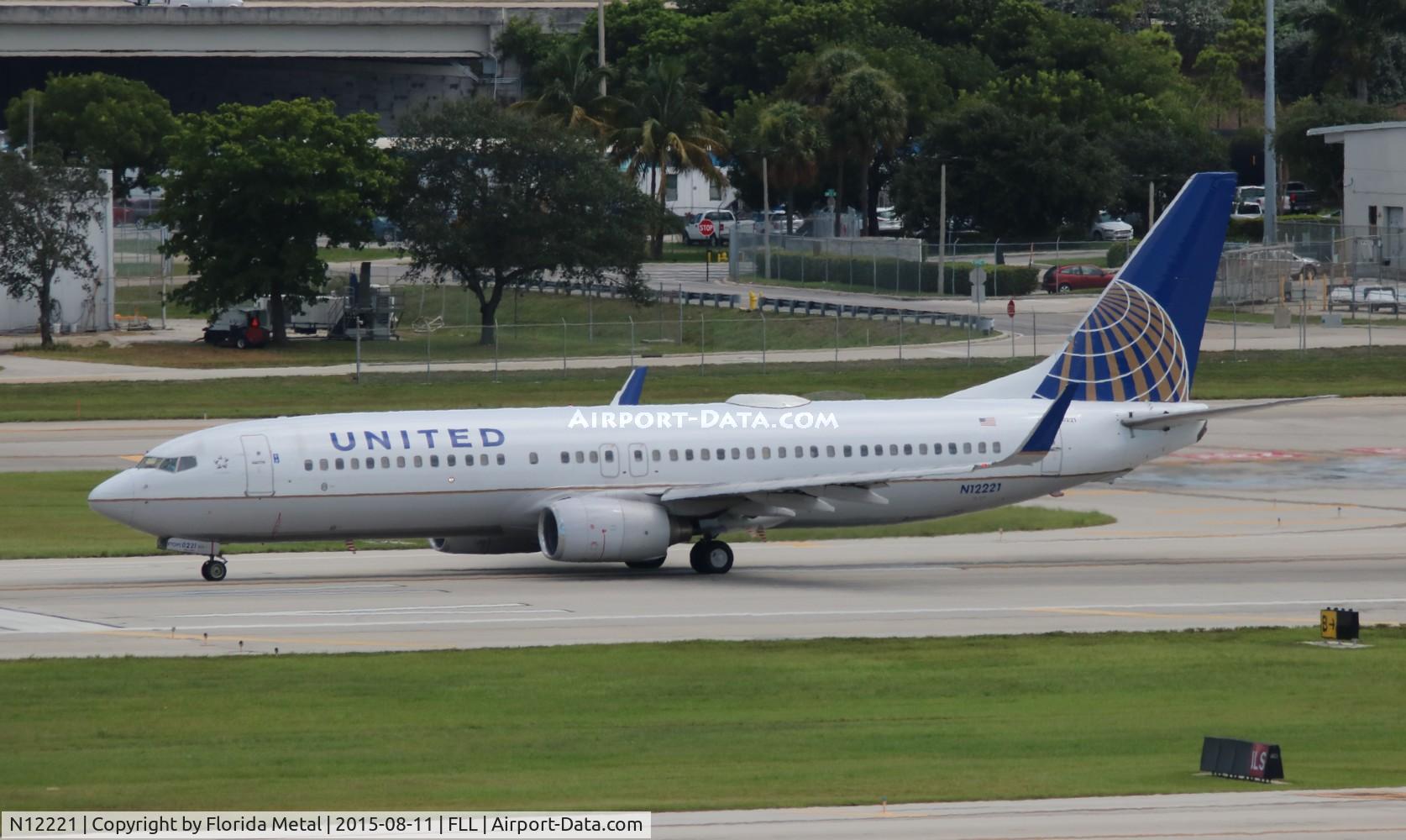 N12221, 1998 Boeing 737-824 C/N 28930, United