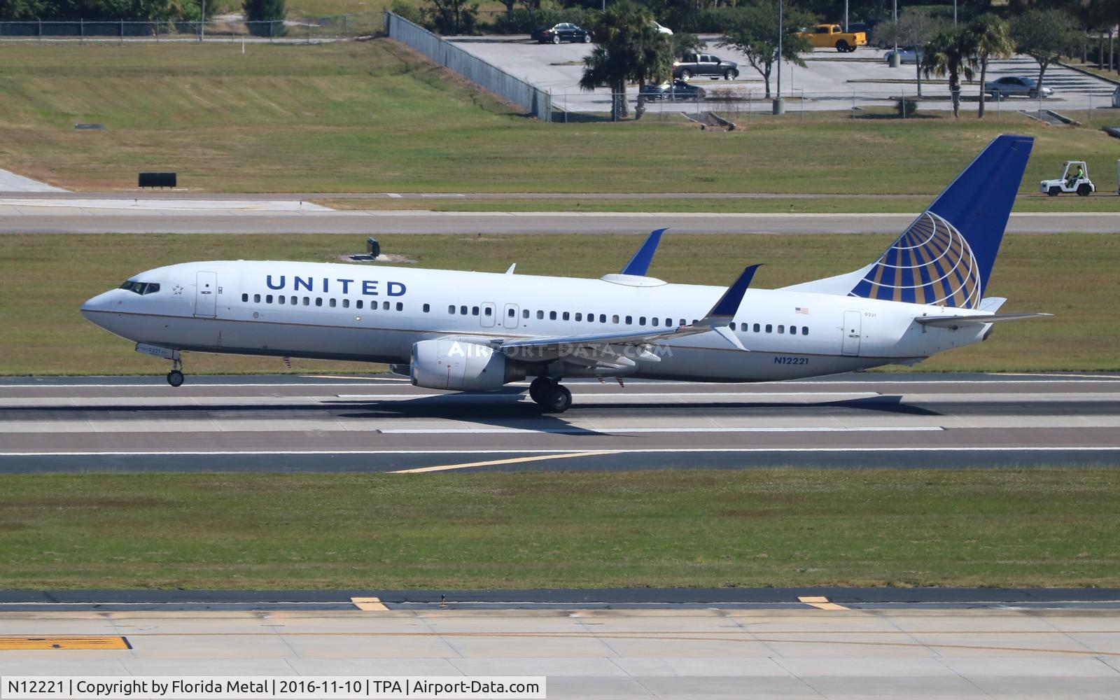 N12221, 1998 Boeing 737-824 C/N 28930, United