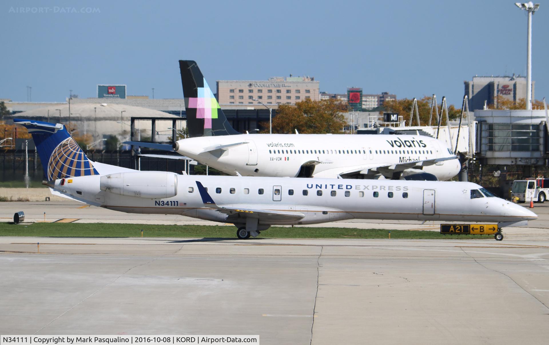 N34111, 2002 Embraer ERJ-145XR (EMB-145XR) C/N 145659, EMB-145XR