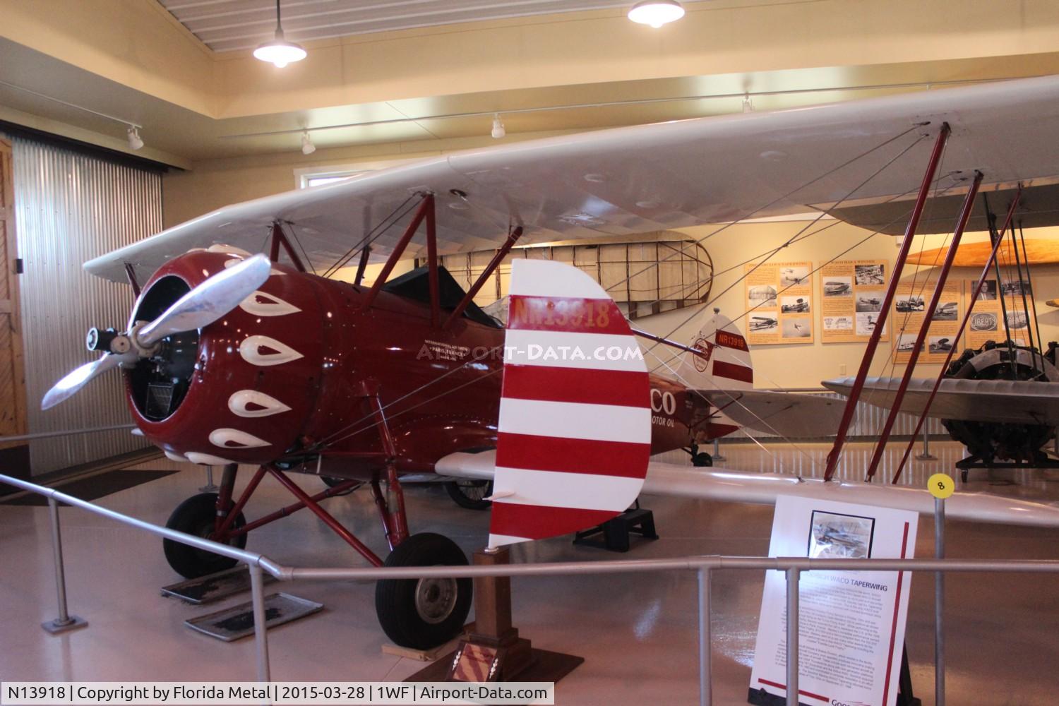 N13918, 1929 Waco ATO C/N A-118, Waco ATO