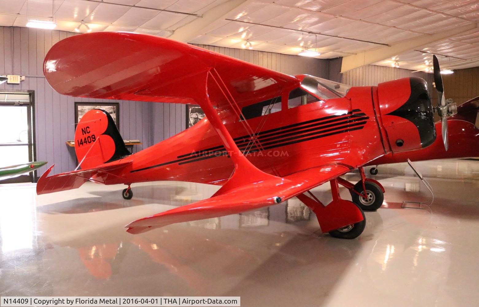 N14409, 1934 Beech B17L C/N 21, Early Beech Staggerwing