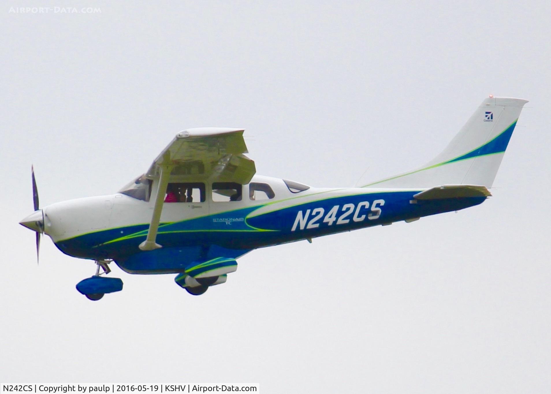 N242CS, 2014 Cessna T206H Turbo Stationair C/N T20609120, At Shreveport Regional.