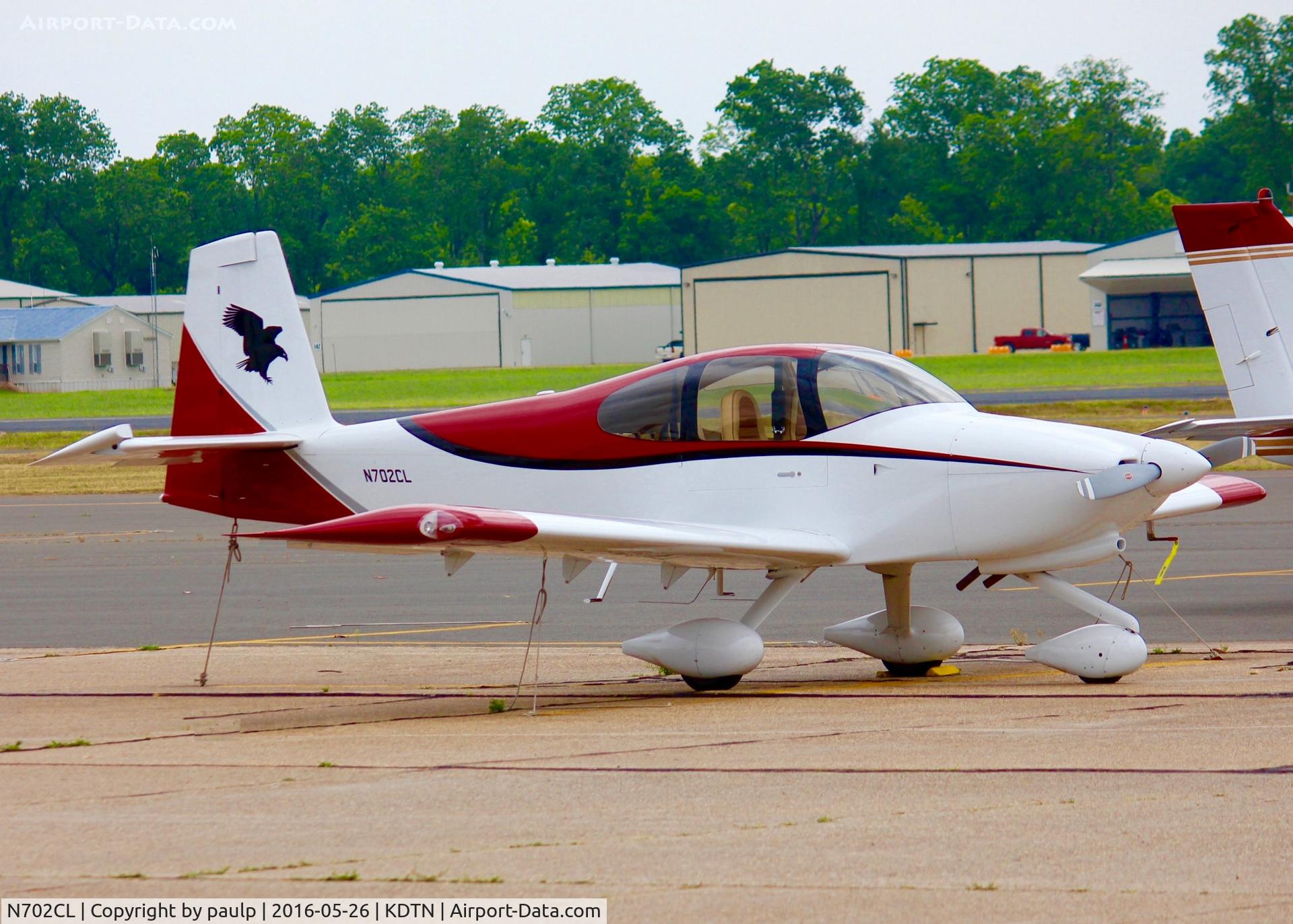 N702CL, 2015 Vans RV-10 C/N 40429, At Downtown Shreveport.