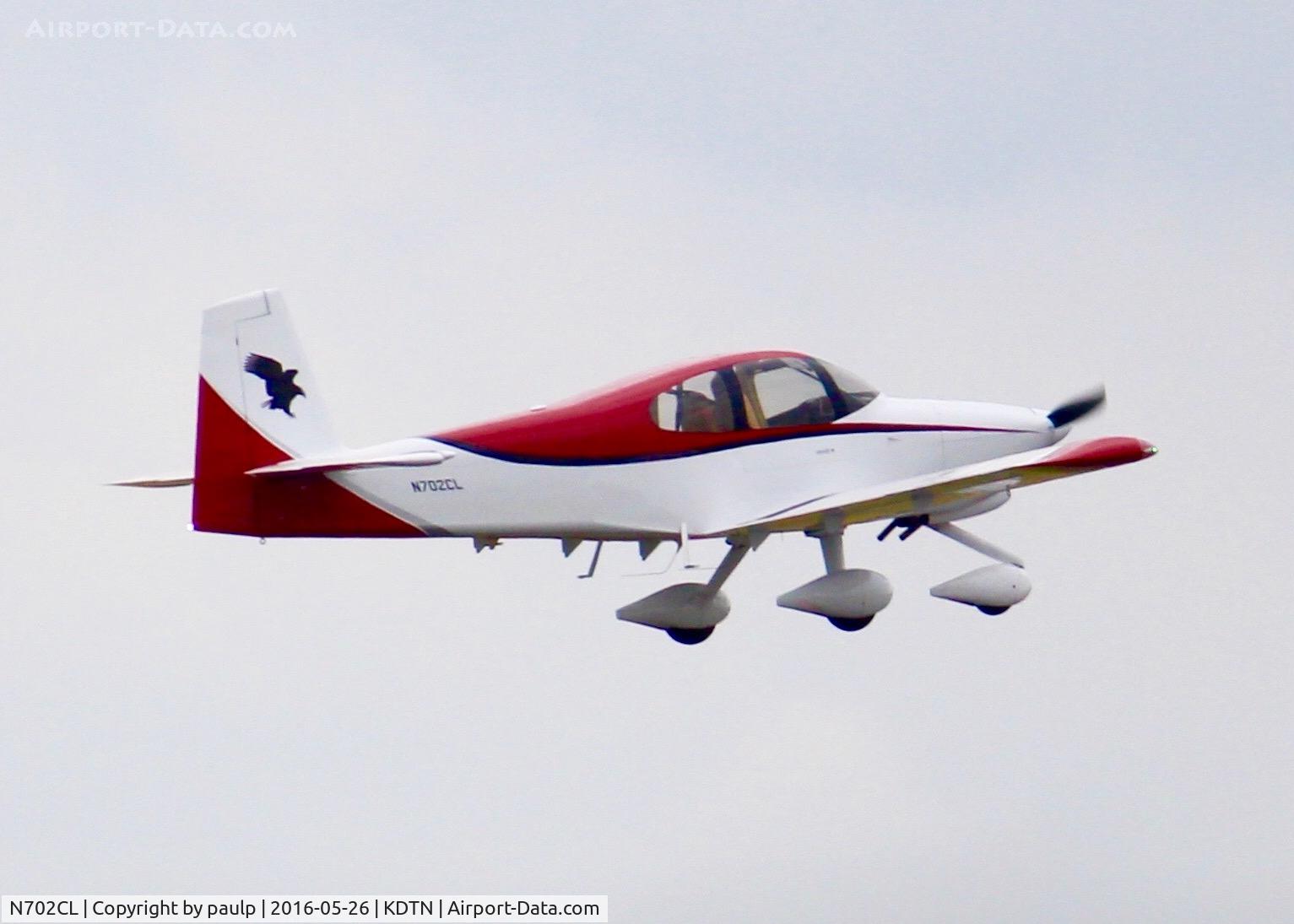 N702CL, 2015 Vans RV-10 C/N 40429, At Downtown Shreveport.