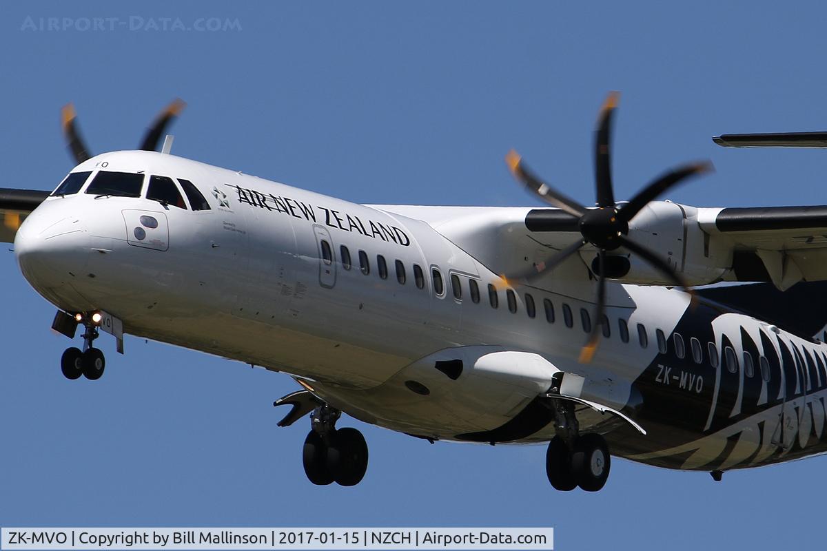 ZK-MVO, 2015 ATR 72-600 (72-212A) C/N 1299, NZ5006 from IVC