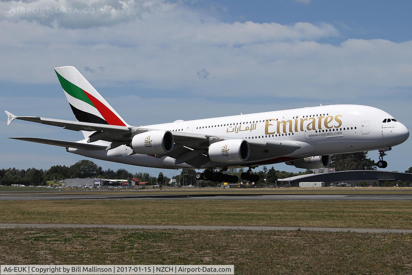 A6-EUK, 2016 Airbus A380-861 C/N 223, EK412 from DXB via SYD