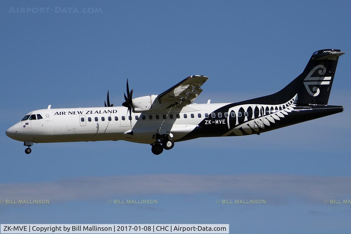 ZK-MVE, 2014 ATR 72-212A C/N 1182, NZ5041 from WLG