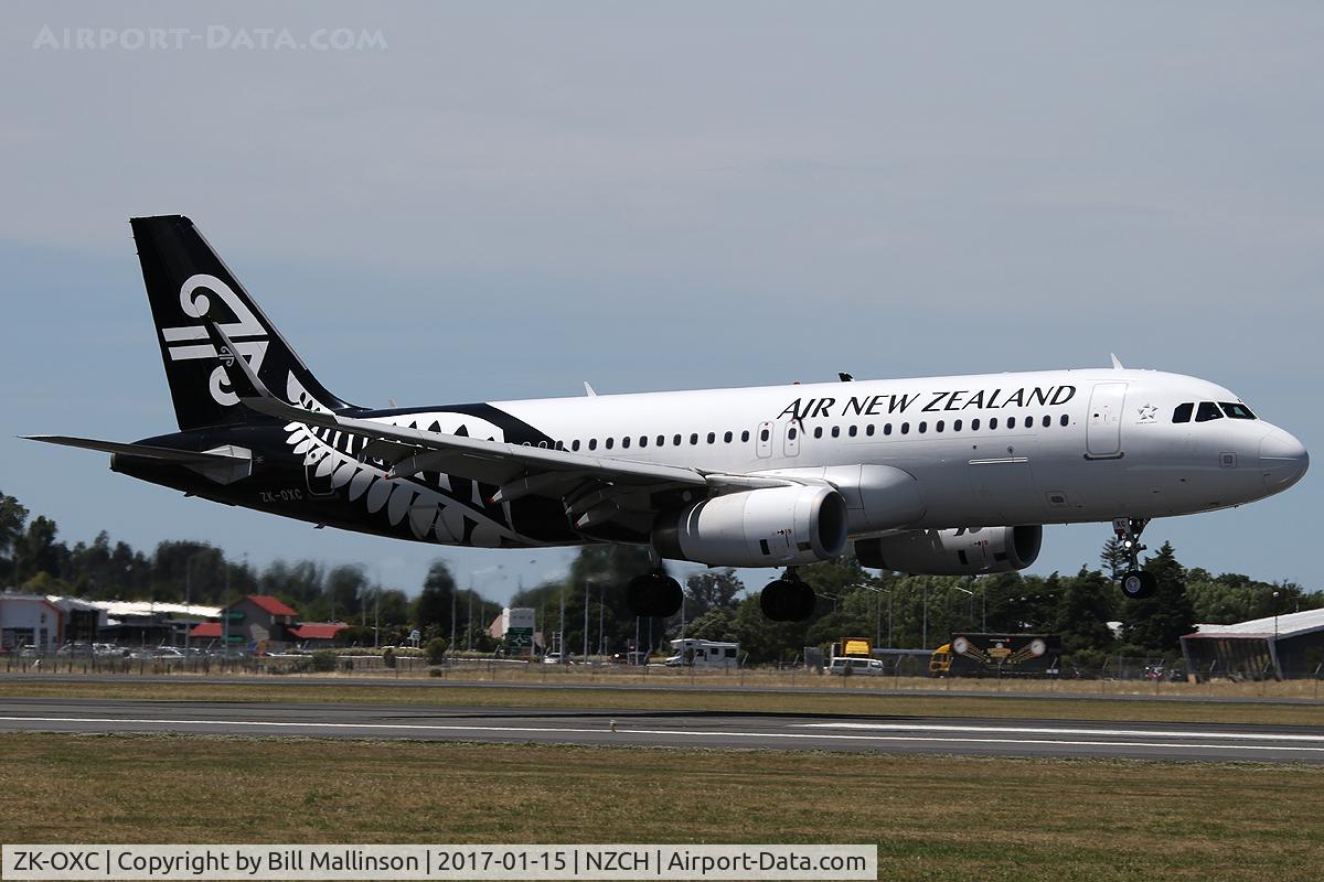 ZK-OXC, 2013 Airbus A320-232 C/N 5847, NZ517 from AKL