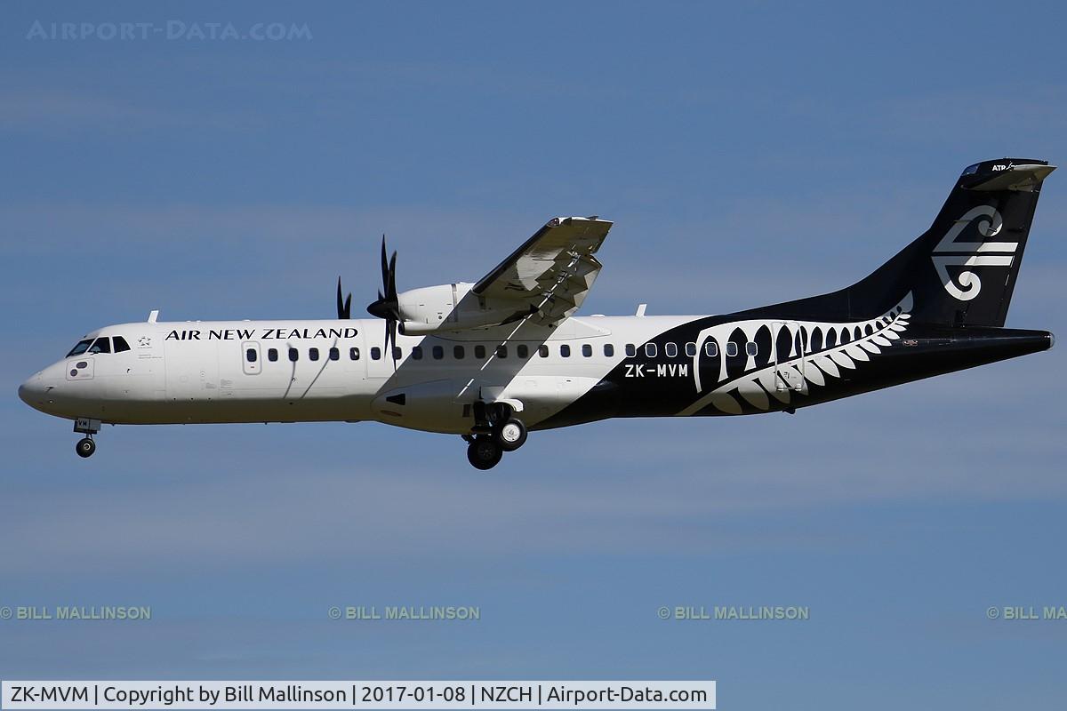 ZK-MVM, 2016 ATR 72-600 C/N 1346, NZ5469 from NPE