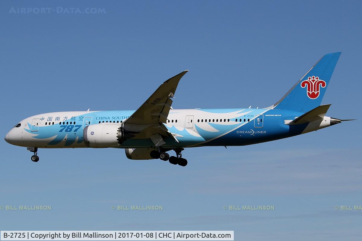 B-2725, 2012 Boeing 787-8 Dreamliner Dreamliner C/N 34923, CZ617 from CAN