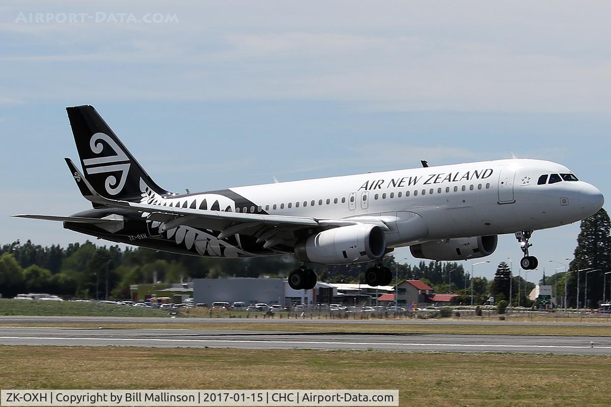 ZK-OXH, 2015 Airbus A320-232 C/N 6471, NZ525 from AKL