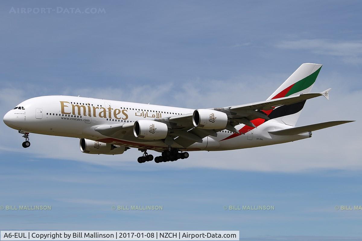 A6-EUL, 2016 Airbus A380-861 C/N 224, EK412 from DXB via SYD