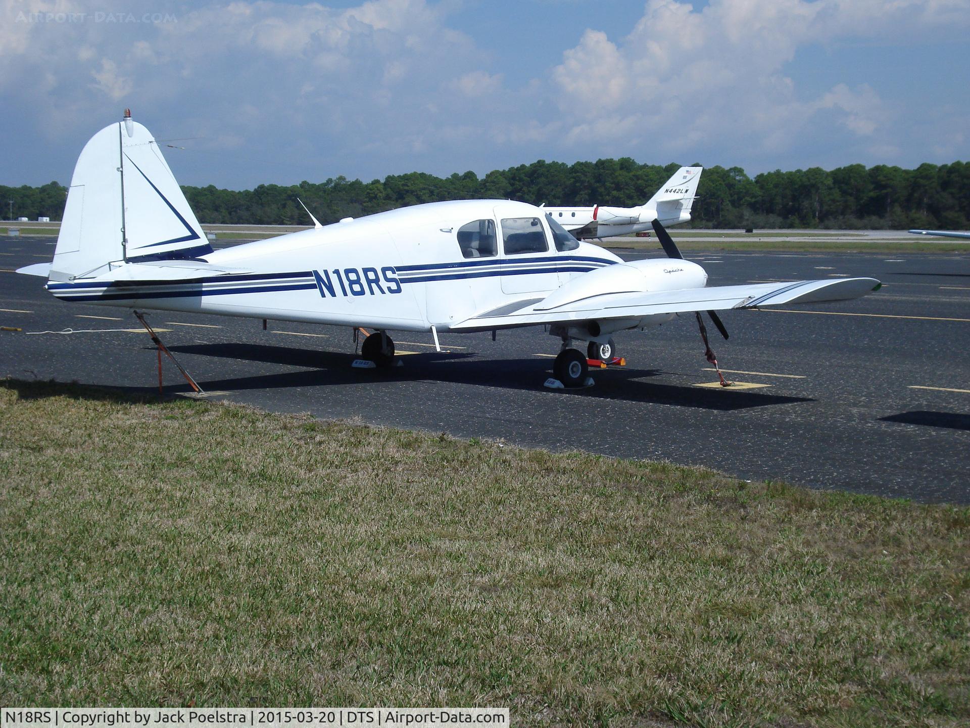 N18RS, 1959 Piper PA-23-160 Apache C/N 23-1798, PA-23 at Destin-fort Beach Airport