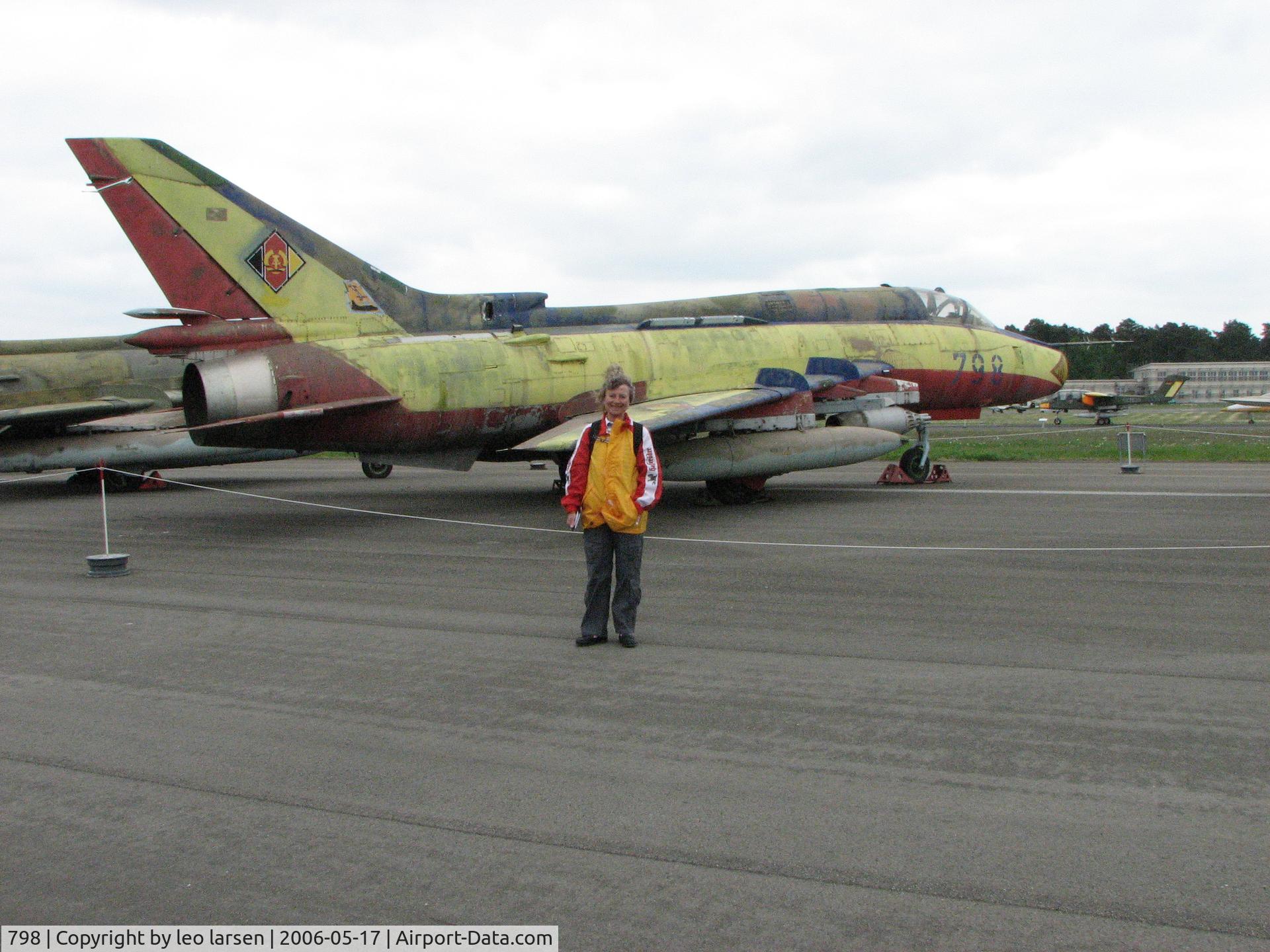 798, 1986 Sukhoi Su-22M-4 C/N 31406, Berlin Gatow Museum 17.5.2006