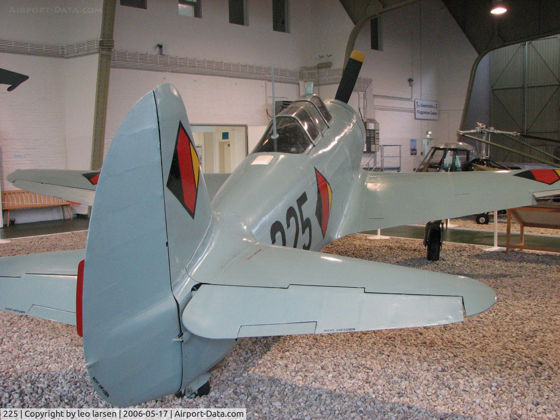 225, Yakovlev Yak-11 C/N 68203, Berlin Gatow Museum 17.5.2006
