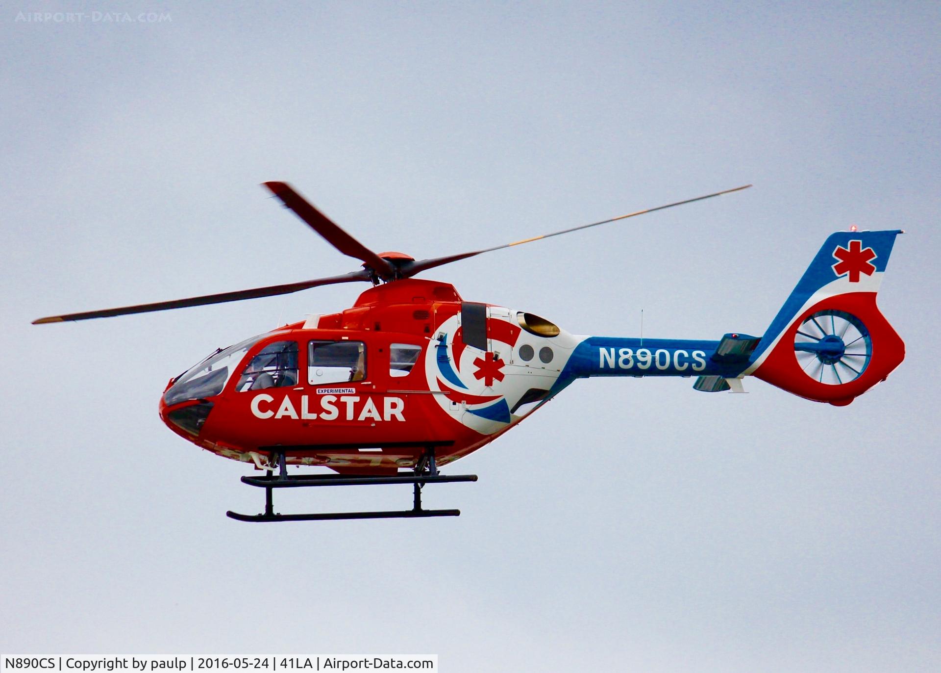 N890CS, 2015 Airbus Helicopters EC-135P-3 C/N 1181, At Metro Aviation.