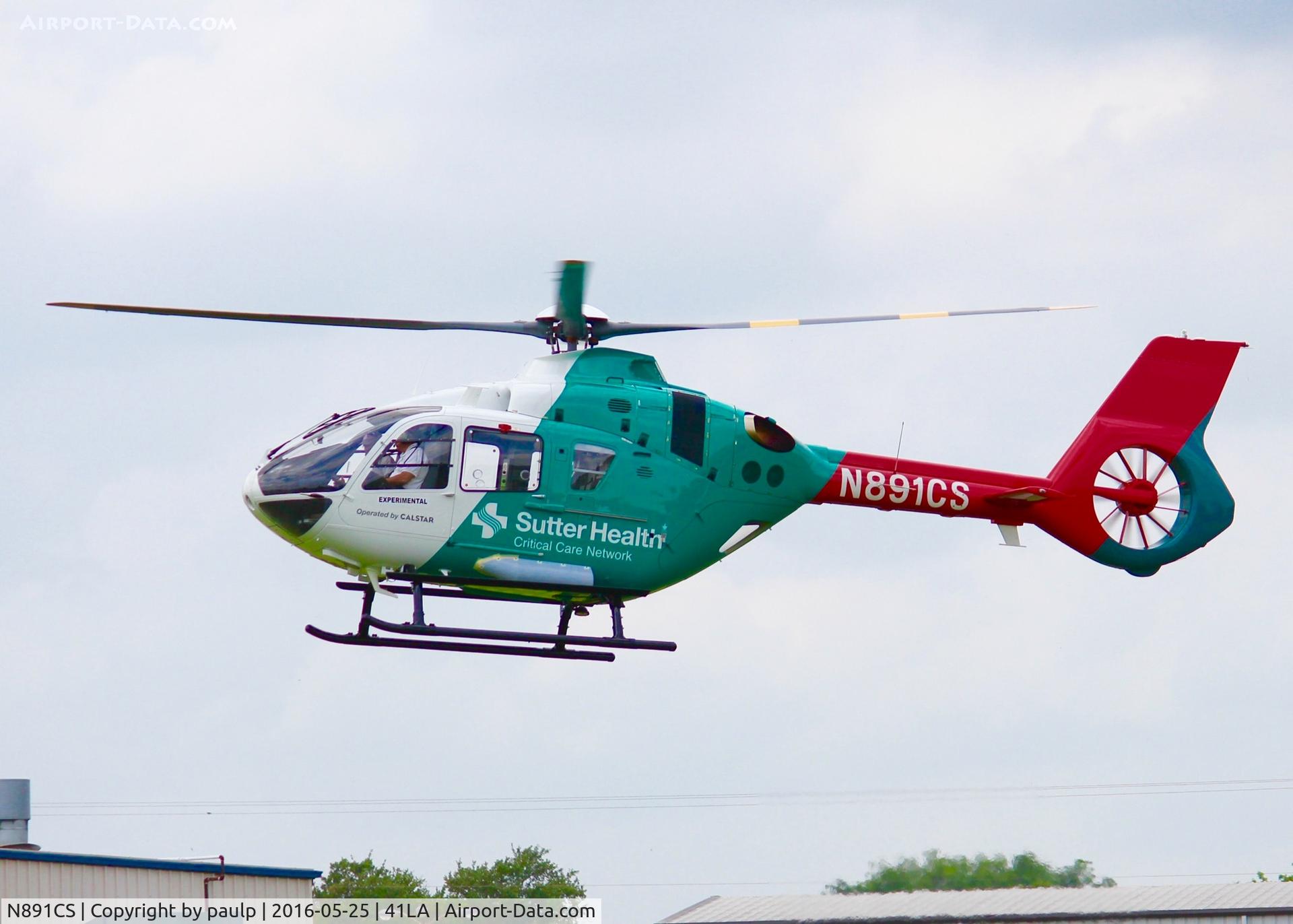 N891CS, 2015 Airbus Helicopters EC-135P-3 C/N 1195, At Metro Aviation.