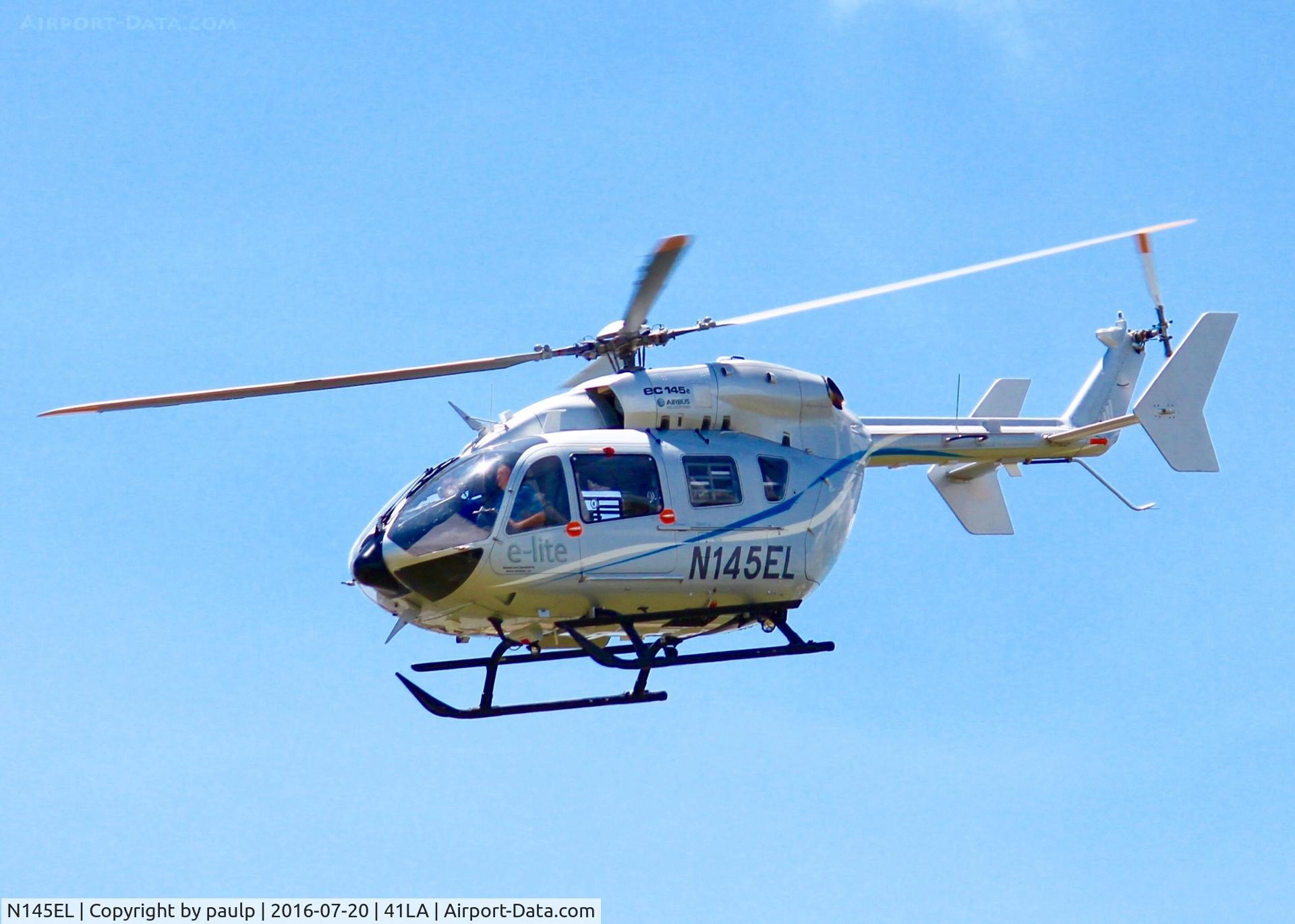 N145EL, 2015 Eurocopter-Kawasaki EC-145 (BK-117C-2) C/N 9601, At Metro Aviation.